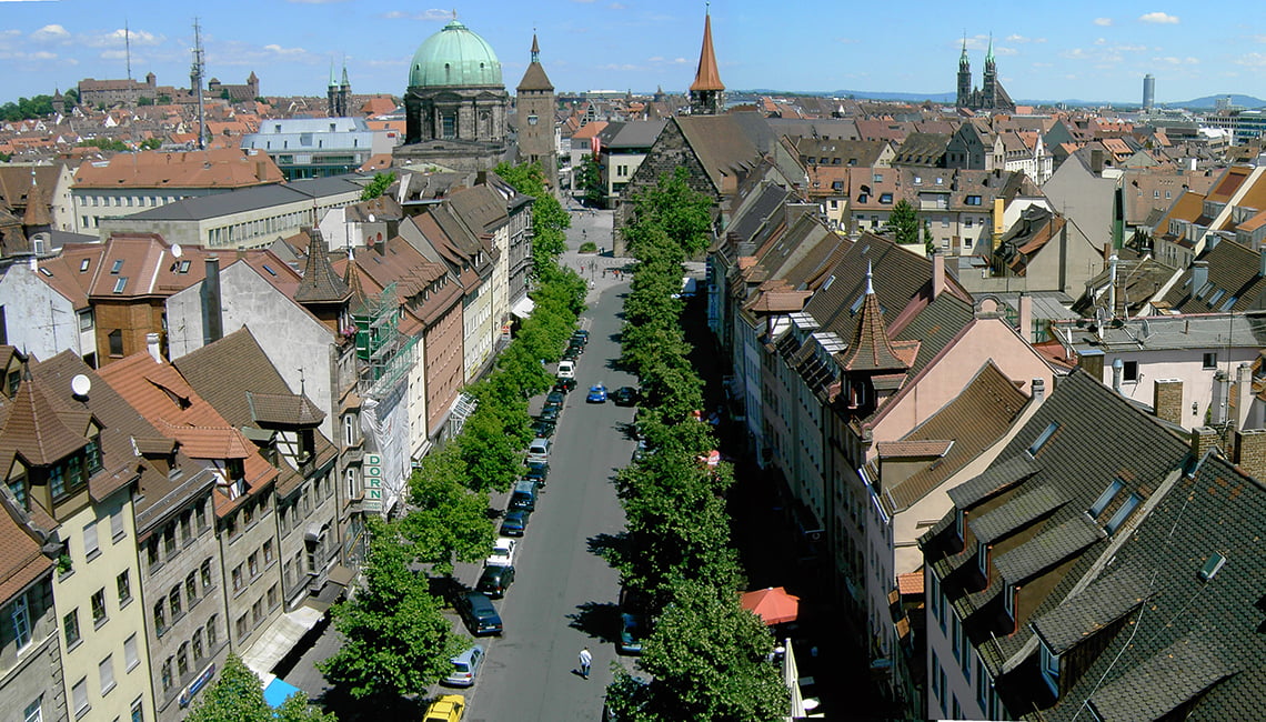 Nürnberg Şehir Manzarası
